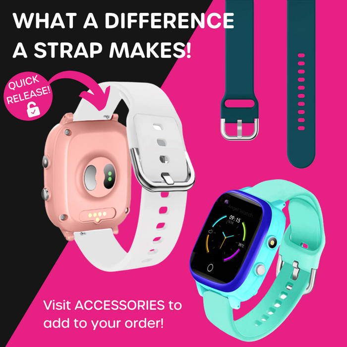 Kids Smart Watch Waterproof 4G GPS Phone More Angel Watch